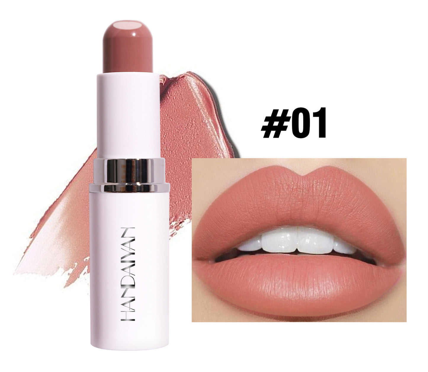 Lipstick Two-in-one Sandwich Female Matte Moisturizing