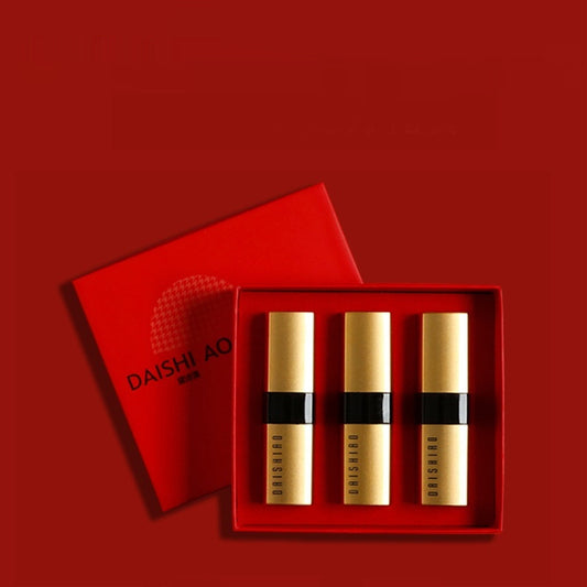 3 PCs Lipstick Kit Matte Velvet Matte Waterproof White Lipstick Tomato Color