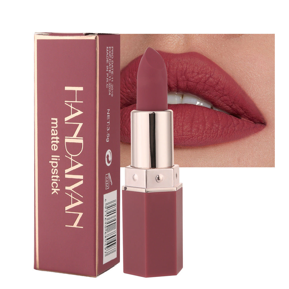 Han Daiyan 6-color Matte Nourishing Lipstick