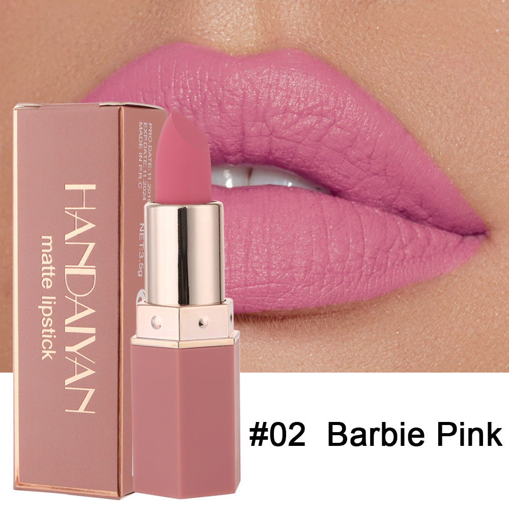 Han Daiyan 6-color Matte Nourishing Lipstick