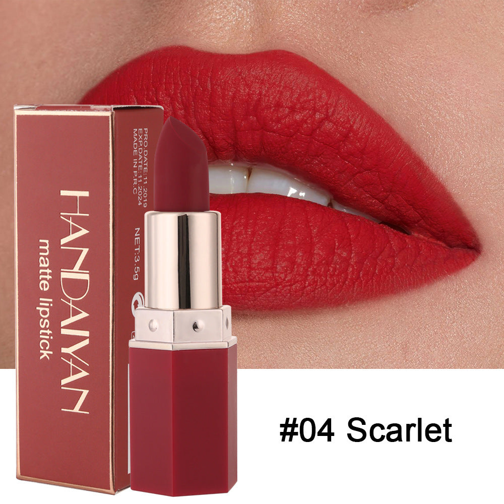 Han Daiyan 6-color Matte Nourishing Lipstick