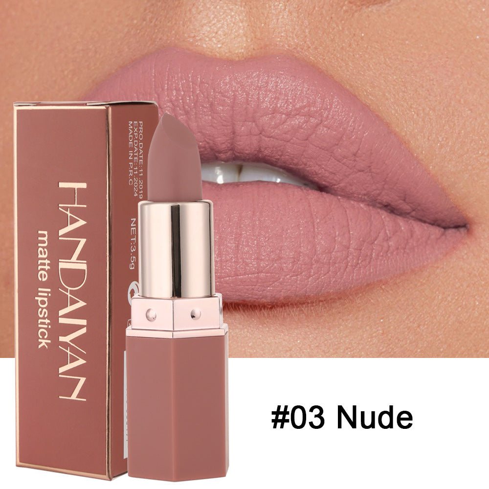 Han Daiyan 6-color Matte Nourishing Lipstick