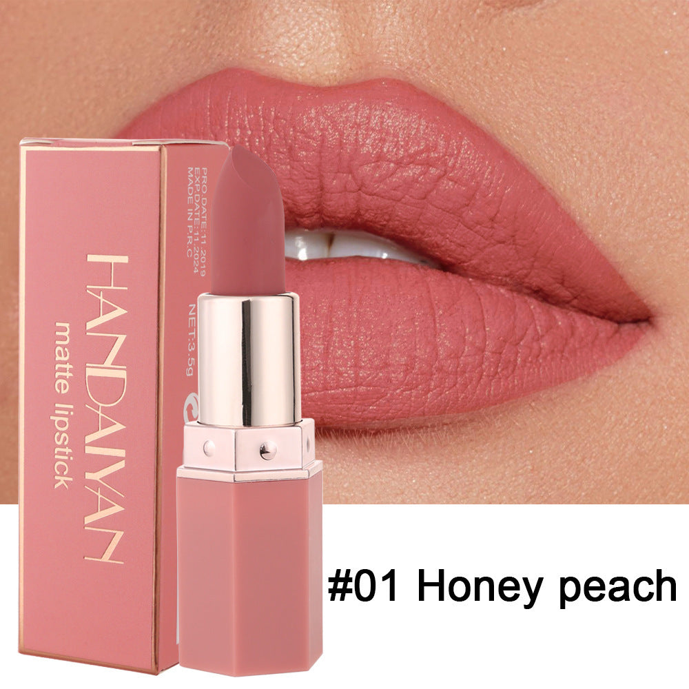 Han Daiyan 6-color Matte Nourishing Lipstick